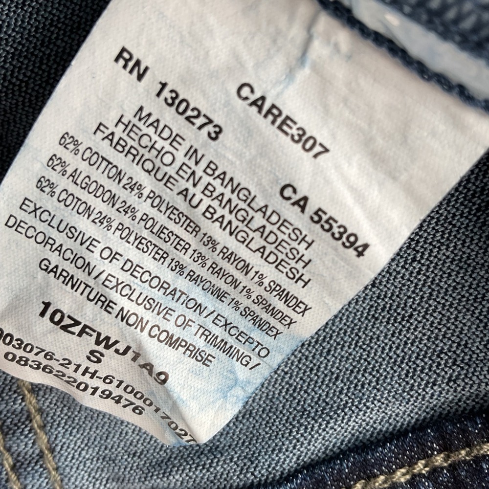 Wrangler Authentics Womens Dark Wash Stretch Denim Trucker Jacket SMALL NWT - Picture 5 of 8